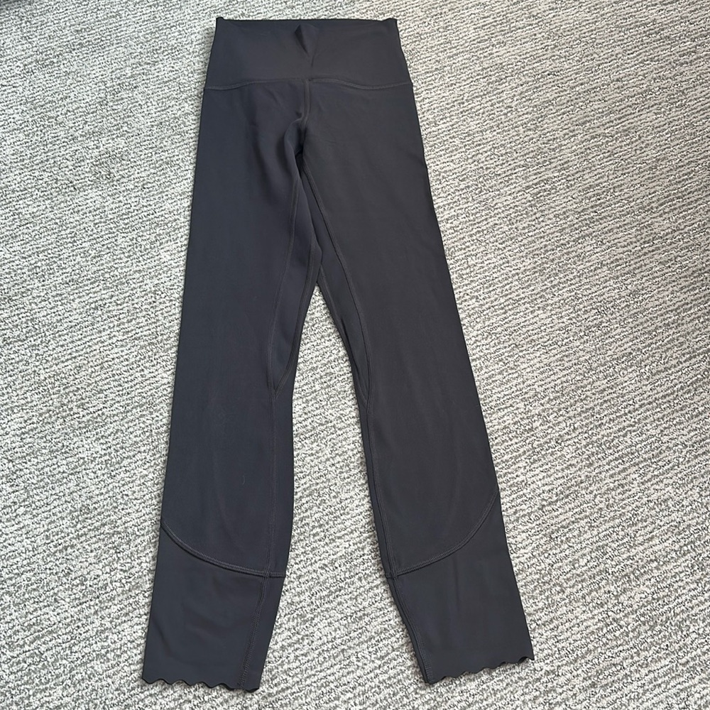 Lululemon align legging scalloped hem 25”
